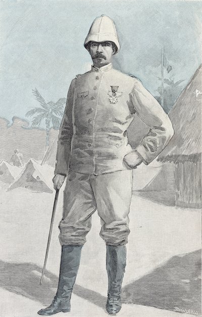 General Alfred Amedee Dodds by French School